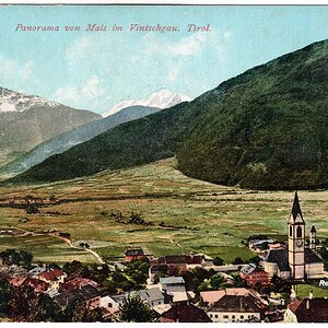 Ansichtskarte Mals im Vinschgau