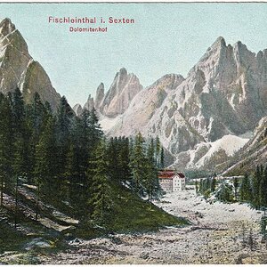 Fischleintal in Sexten mit Dolomitenhof