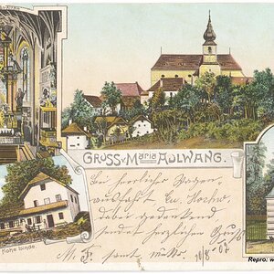Maria Adlwang um 1900