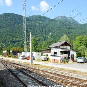 Bad Ischl Stellwerk 1 Frachtenbahnhof