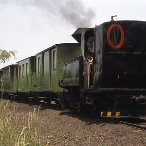 Széchenyi-Museumsbahn Nagycenk in Fertőboz 1979