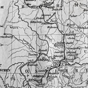 Eisenbahn Karte
