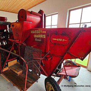 Mähdrescher Massey-Harris 1958
