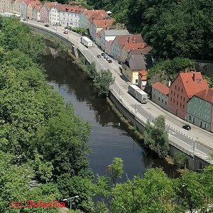 Passau, Blick auf die Ilz