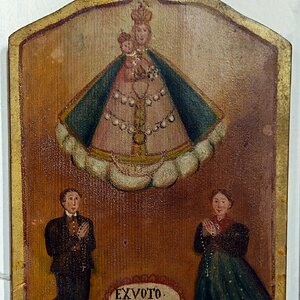 Votivbild Maria Trens 1870