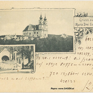 Gruss aus Maria Drei Eichen 1899