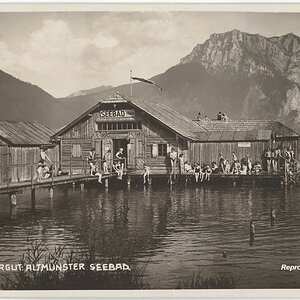 Seebad Altmünster im Jahr 1933