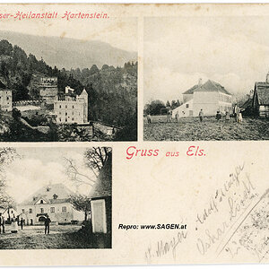 Ansichtskarte Els um 1903