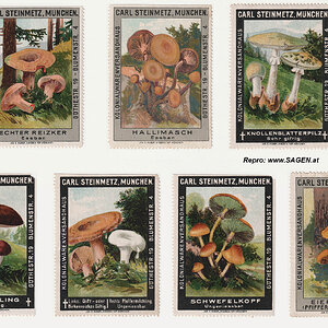 Reklamemarken Pilze