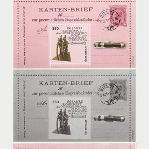 Briefmarke 150 Jahre Rohrpost 2025