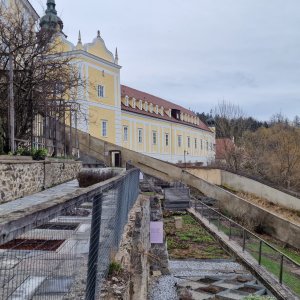 Terrassengarten im Stift Zwettl