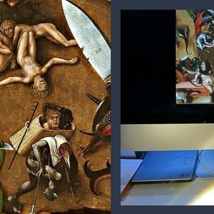Hieronymus Bosch aus "Das Jüngste Gericht"