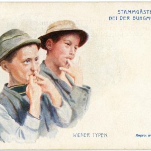 Wiener Typen - Stammgäste bei der Burgmusik