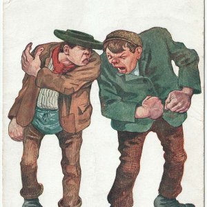 Wiener Typen - Ziag o, sonst raib' i dir a vakehrte!