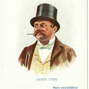 Wiener Typen - Fiaker