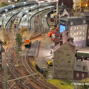 Bahnhofsanlage Detail Modelleisenbahn Museum Rabland