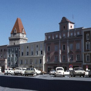 Freistadt Hauptplatz 1970er Jahre
