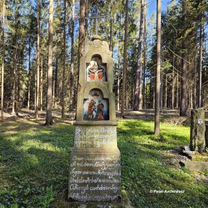 Marterl zwischen Freistadt und Karlstift