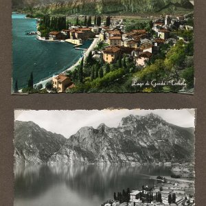 Ansichtskarten Urlaub Norditalien 1956
