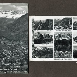 Ansichtskarten Urlaub Norditalien 1956