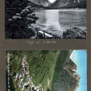 Ansichtskarten Urlaub Norditalien 1956