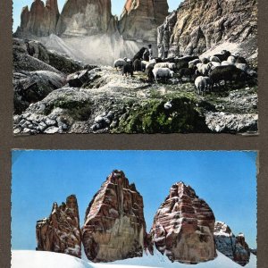 Ansichtskarten Urlaub Norditalien 1956