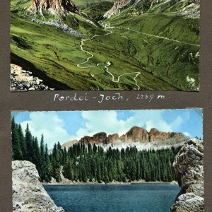 Ansichtskarten Urlaub Norditalien 1956