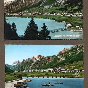 Ansichtskarten Urlaub Norditalien 1956