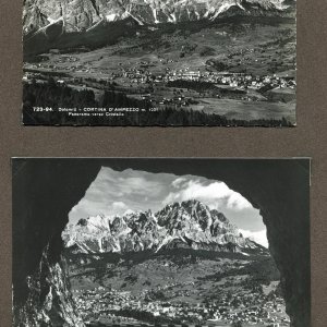 Ansichtskarten Urlaub Norditalien 1956