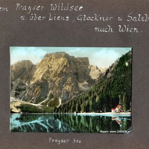 Ansichtskarten Urlaub Norditalien 1956