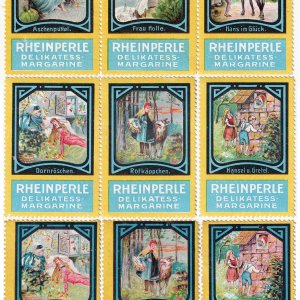 Reklamemarken Märchenserie