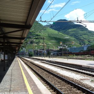 Bahnhof Bozen - Impressionen