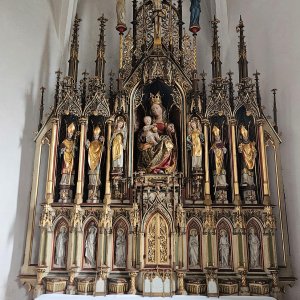 Kloster Säben - Altar Marienkapelle (Gnadenkapelle)