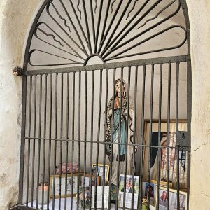 Kloster Säben - Marienmarterl in einer Wandnische