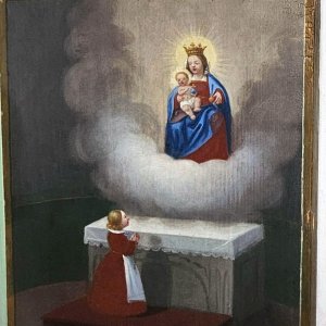Votivbild Kloster Säben, Marienkapelle - 1868