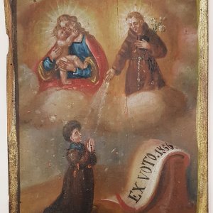 Rietz - Antoniuskirche Votivbild 1856