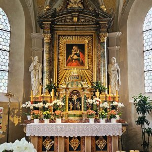 Wallfahrtskirche Kronburg - Hauptaltar