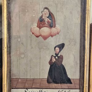 Wallfahrtskirche Maria Hilf – Kronburg, Votivbild 1848