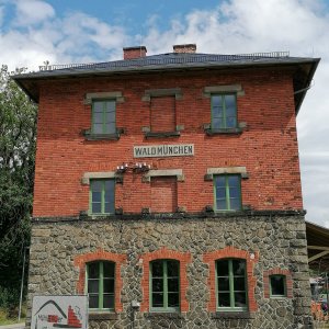 Waldmünchen, ehemaliger Bahnhof