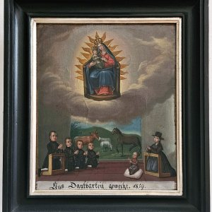 Votivbild Maria Kirchental 1859