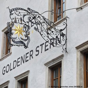 Ausleger Goldener Stern