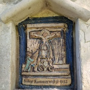 Hl. Kümmernis in Mannswörth