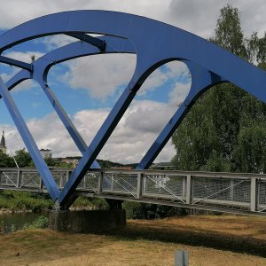 Blaue Brücke in Cham