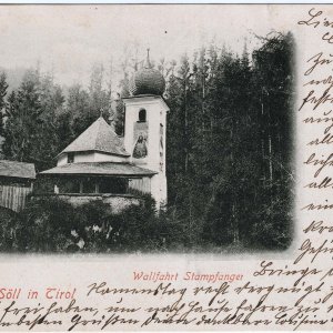 Wallfahrt Stampfanger um das Jahr 1900