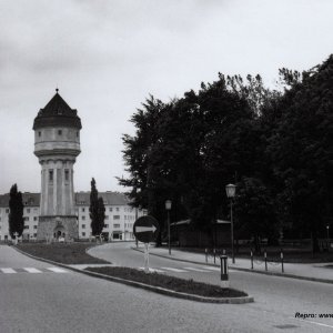 Wasserturm Wiener Neustadt im Jahr 1957
