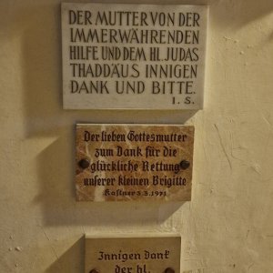 Votivtafeln Pöstlingberg