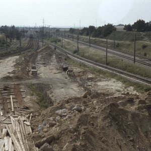 Simmering Verschiebebahnhof Umbau 1979