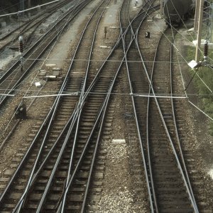 Bahnhof Liesing, Gleise, 1979