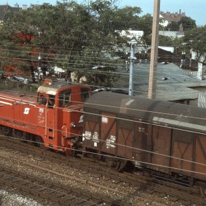 Bahnhof Liesing, Verschub, 1979