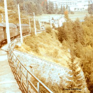 Semmeringbahn Wolfsbergkogel im Jahr 1979